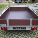Holz Doppelachser 2000 KG