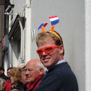 Jaap Dekker in Warffum im Koninginnendag 2004