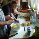 Kochabend ... nur Jungs mit und bei Ernst