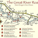 Die Great River Road zwischen New Orleans und Baton Rouge mit ihren berühmten Plantagenvillen