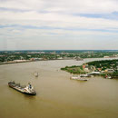 Der Mississippi bei New Orleans