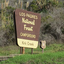 Der Campingplatz Kirk Creek liegt am Hang
