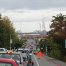 Holzindustrie im Hafen von Port Angeles