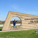 Am Tor zum Galveston Island State Park