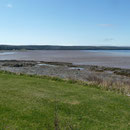 Bucht von Scots Bay bei Ebbe