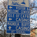 Rundweg durch das historische Natchez, die Stadt gilt als die älteste Siedlung am Mississippi