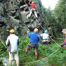 viel Betrieb am Wendelstein zum Trainingsabend