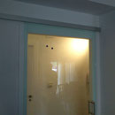 PUERTA CORREDERA DE CRISTAL.