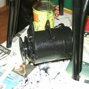 Final paint after assembly.