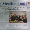 Zufall! Die Schweiz unterstützt Laos bezüglich Kontrolle des Landeigentums, vor allem für die Minderheiten!
