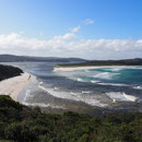 Mit Blick auf den Ocean Beach