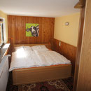 Schlafzimmer Souterrain direkt am Scharbow See