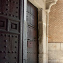 Entrada al CONVENTO DE SANTA CLARA LA REAL.