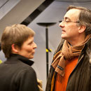 Muchtar Al Ghusain und seine Frau Astrid