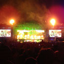 Metallica auf der Centerstage.