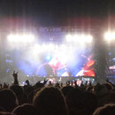 Metallica auf der Centerstage.