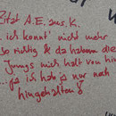 Unser Sprüche-Board.