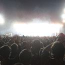 Metallica auf der Centerstage.
