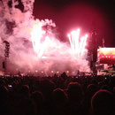 Metallica auf der Centerstage.