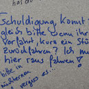 Unser Sprüche-Board.
