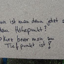 Unser Sprüche-Board.