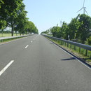 Weg der Wahl ist wieder die B258 quer durch die schöne Eifel.