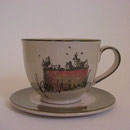 350ml. - MilchkaffeeTasse 21,50 € - Untertasse 8,50 €