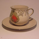 Teepott mit Untertasse EUR 23,50