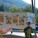 Die Infowand mit allen Details rund um 8 Sektionen