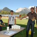 der Tischtennis-Stand