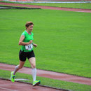 Maria beim 5000 m Lauf