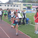 Vanessa beim abschließenden 800 m Lauf
