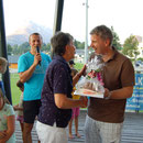 Coralee Meier gewann den Hauptptreis - Tauchkurs Open Water von der Tauchschule Grundlsee!