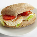 Mozzarella und Tomate