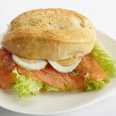 Lachs mit Ei