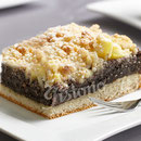 Mohnapfelschnitte mit Butterstreusel