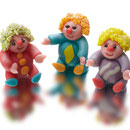 Bunte Clowns