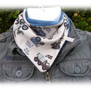Kinderdreiecktuch mit Fleece ca. 60x24 cm