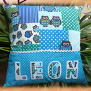 Namenskissen ca. 35x35 cm Preis ca. 25 €