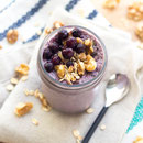 blueberry-walnut overnight oats