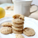 mini lemon-chia almond cookies