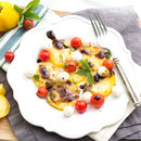 quick summer tomato caprese salad