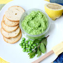 Fresh mint pea pesto