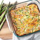 cheesy gluten free ham and asparagus frittata recipe