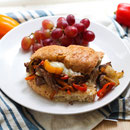 15-minute one-skillet philly cheesesteak sandwiches recipe