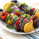 Easy Southwestern grilled vegetable skewers recipe