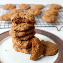 healthy ginger cardamom cookies