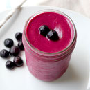 Blueberry beet smoothie