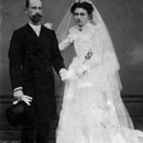 Anne Louise JEAN et François CREHALET lors de leur mariage à Tréguier.