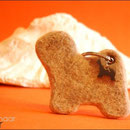 Tibet Terrier ohne Farb-Details, mit TT Schmuckanhänger, ca. B65 x H65 x T5mm (53 €*) 